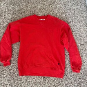 Men's Red Russell Athletic Sweater